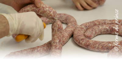 Fabrication des saucisses